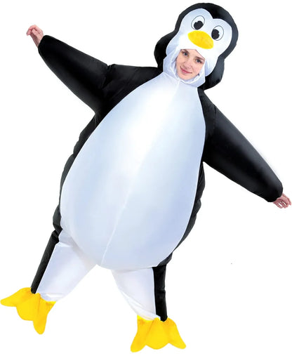 Adult Inflatable Penguin Halloween Costume