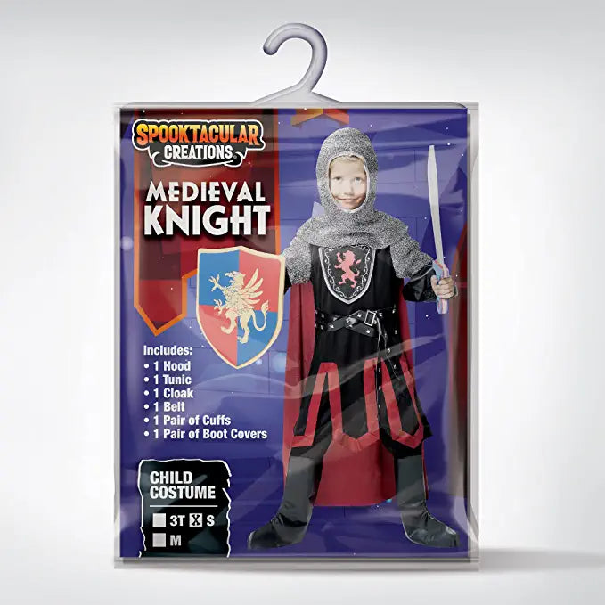 Kids Medieval Knight Halloween Costume