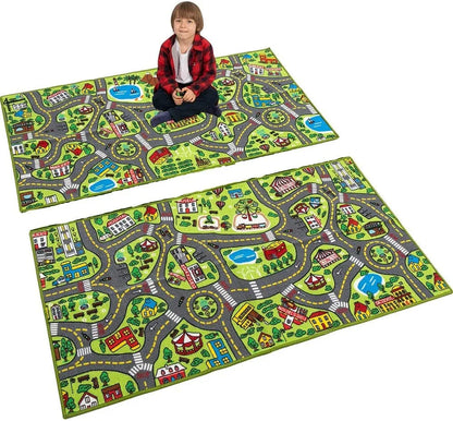 2pcs City Life Carpet Playmat for Kids