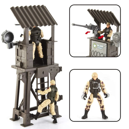 Military Base Toys Set