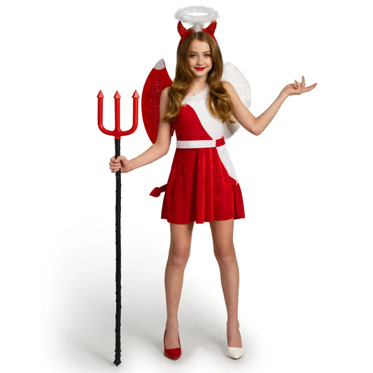 Girls Angel and Devil Halloween Costume