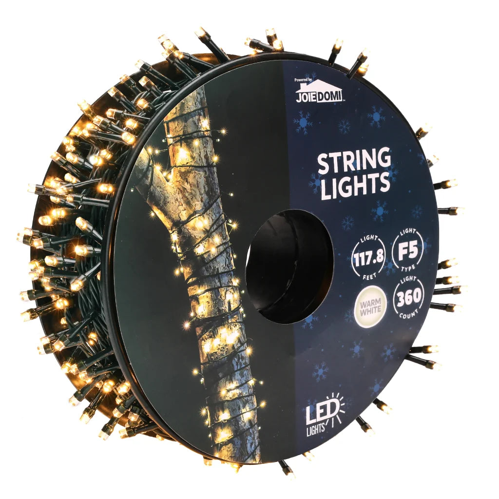 360 LED Christmas String Lights 117.8ft