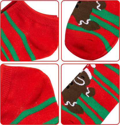 12pcs Women’s Warm Cotton Socks Advent Calendar