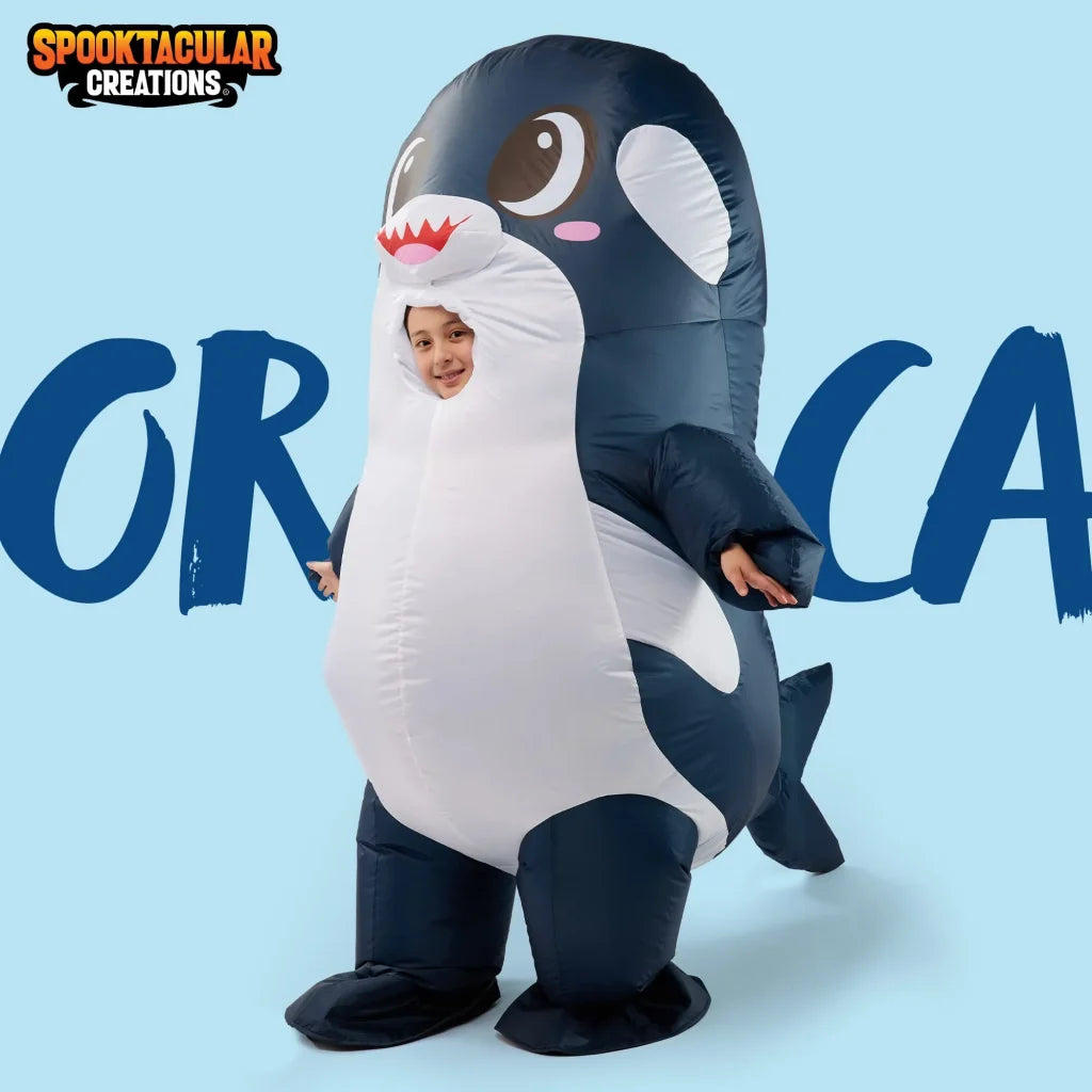 Kids Inflatable Whale Halloween Costume