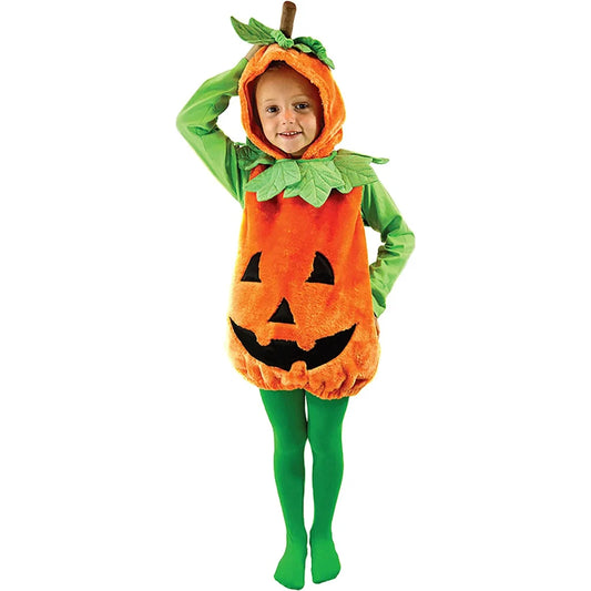 Kids Halloween Pumpkin Costume Set