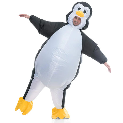 Adult Inflatable Penguin Halloween Costume