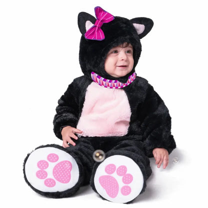 Baby Black Kitten Halloween Costume