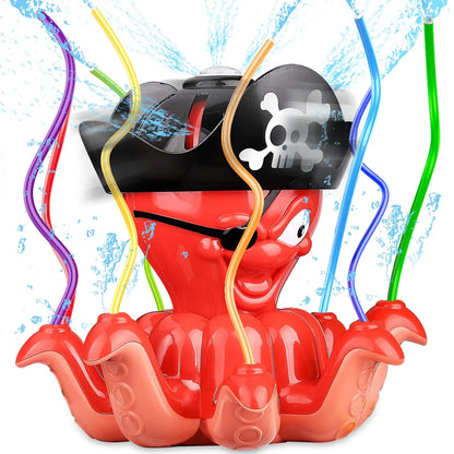 Pirate Octopus Water Sprinkler