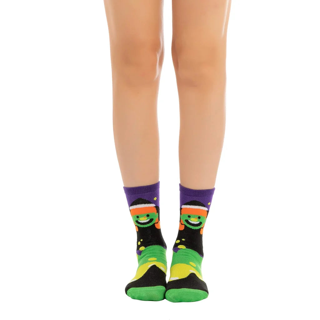 6pcs Womens Soft Cotton Halloween Socks