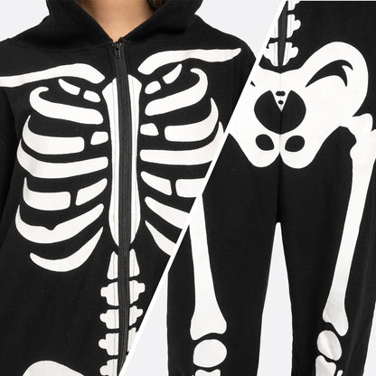 Adult Glow in the Dark Skeleton Halloween Costume