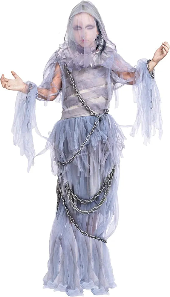 Girls Haunting Beauty Ghost Halloween Costume