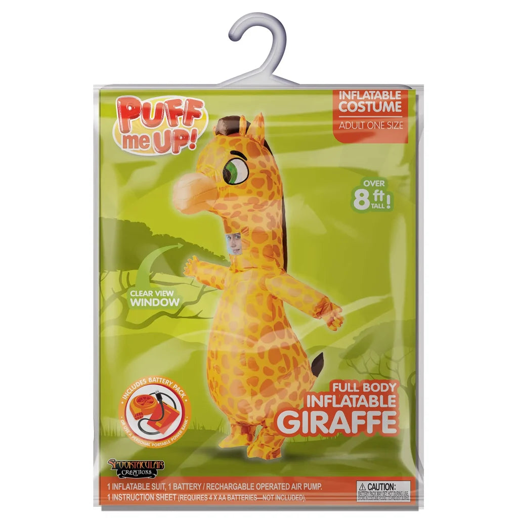 Adult Inflatable Giraffe Halloween Costume