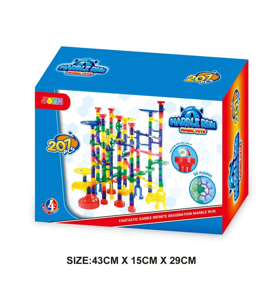 170pcs Premium Marble Run Toy Set