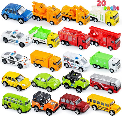 20pcs Die Cast Toy Cars