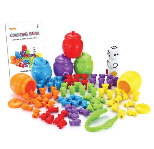 82Pcs Counting/sorting Bears Toy Set – Play-act