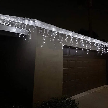 3×100 LED Multicolor Led Icicle Christmas Lights