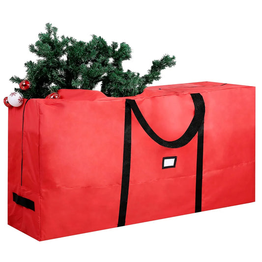 Red Christmas Tree Storage Bag 65in