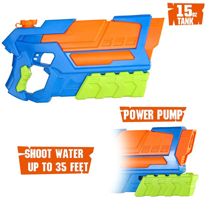 3pcs Kids Water Squirt Guns