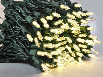 900 LED Clear Led Green Wire String Lights