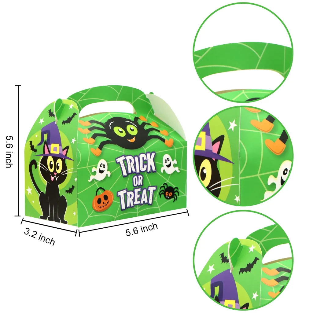 Bizzy-me 36pcs Cardboard Halloween Candy Box