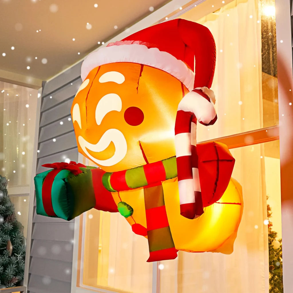 3.5ft Christmas Inflatable Gingerbread Man