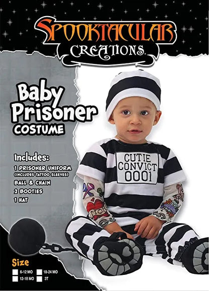 Baby Prisoner Convict Costume