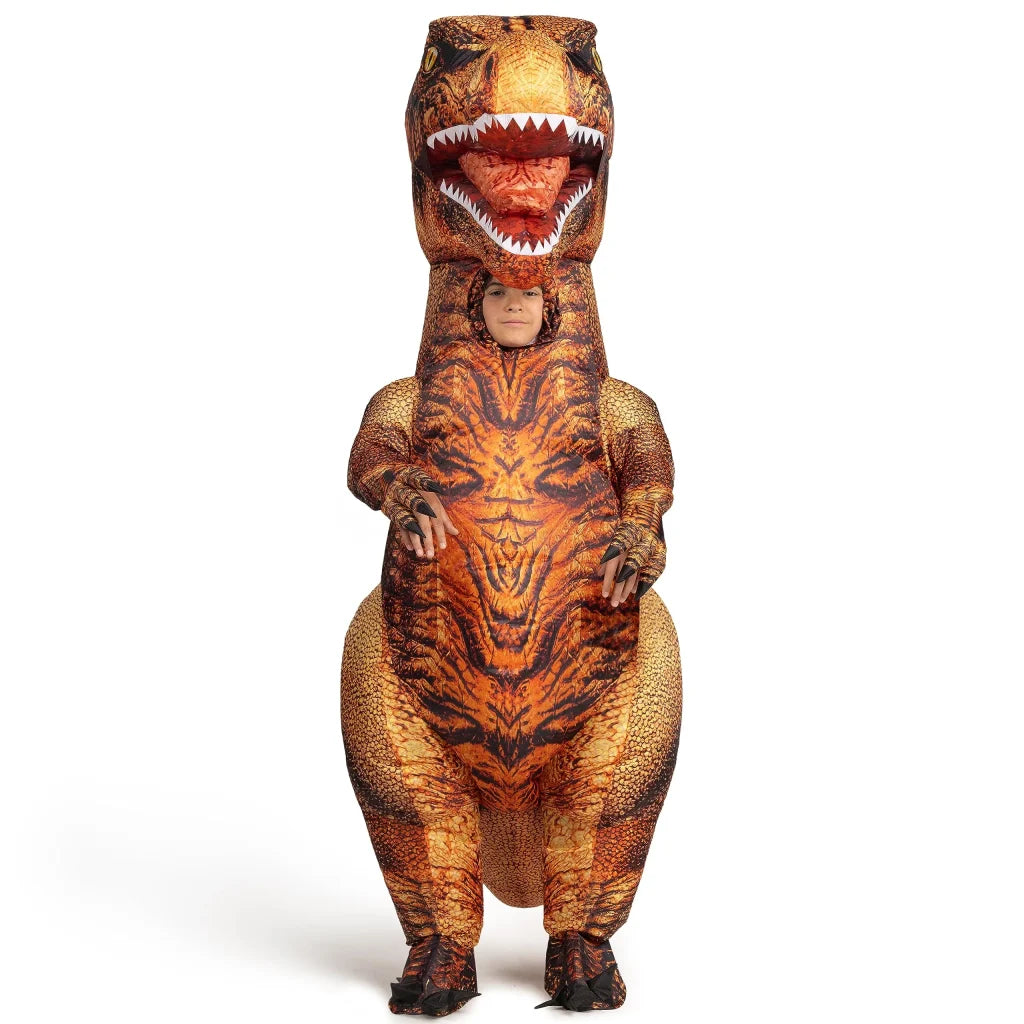 Full Body Realistic T-rex Blow Up Costume