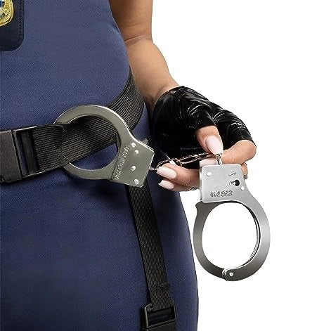 Unisex Police Officer Role-Playing Accessories Set