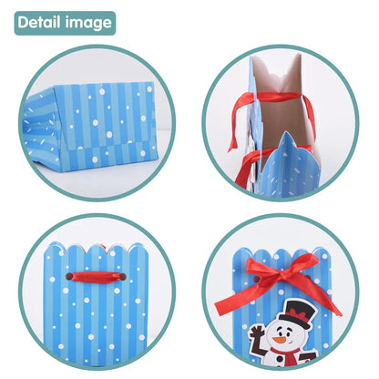 24pcs Christmas Treat Bags with Large Sticking Tag