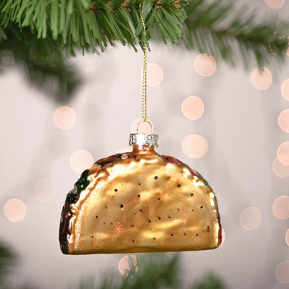 Taco and Burrito Christmas Tree Ornaments