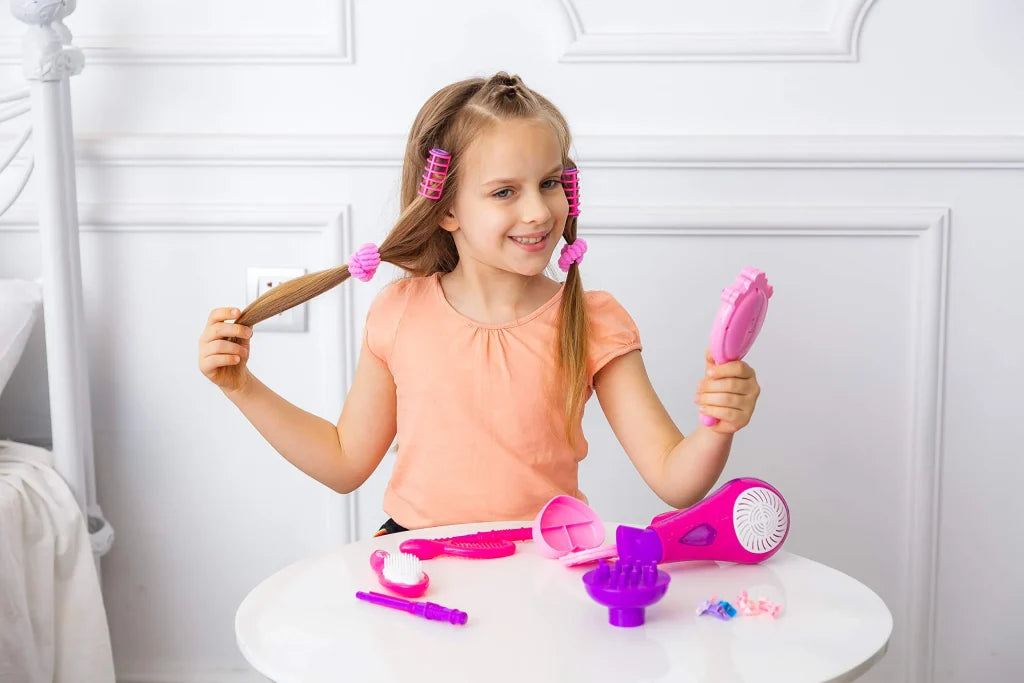 17pcs Girls Beauty Salon Play Set