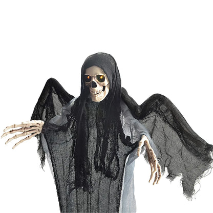 2pcs Flying Grim Reaper and Skeleton Pirate Decorations