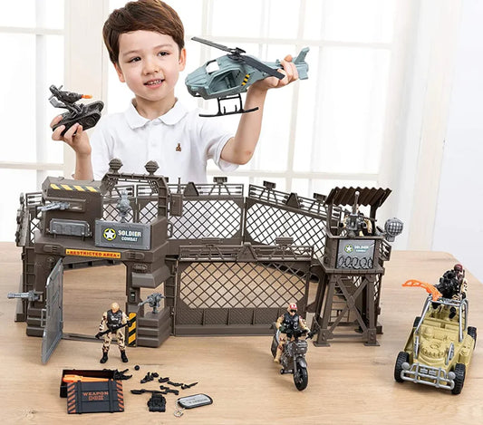 Military Base Toys Set