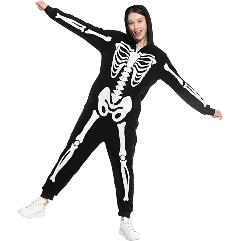 Women Skeleton Halloween Costume