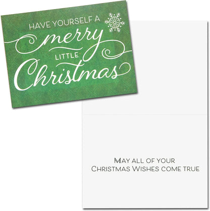 72pcs Christmas Holiday Greeting Cards