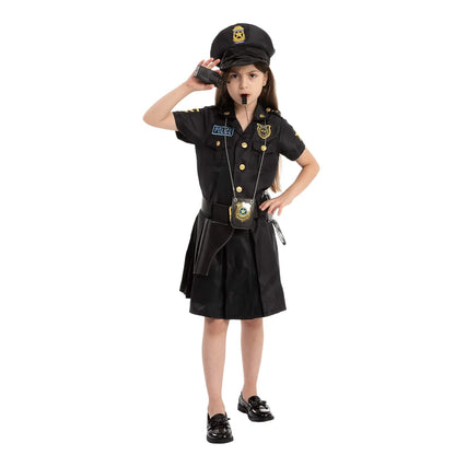 Girl Cop Halloween Costume