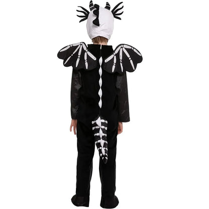 Child Dragon Skeleton Halloween Costume