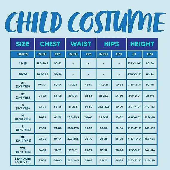 Kids Halloween Blue Prince Costume