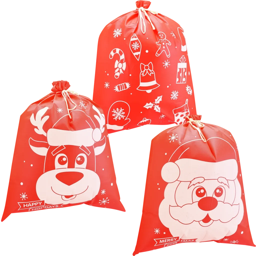 6pcs Giant Christmas Gift Wrapping Bags