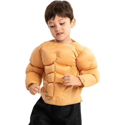 Child Boy Body Builder Halloween Costume