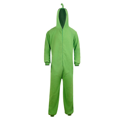 Adult Alien Pajama Plush Halloween Costume