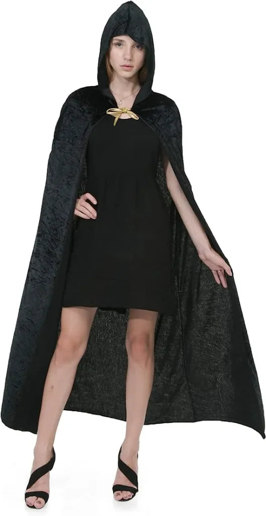 Womens Witch Cape Halloween Costume