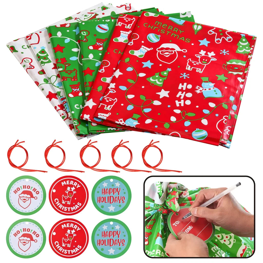 6pcs Large Christmas Gift Gags