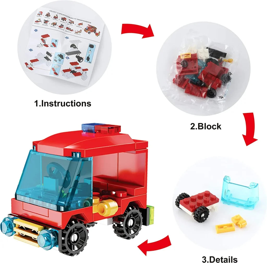 24 Days Building Cars Advent Calendar