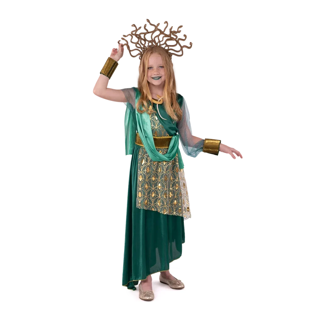 Girls Medusa Halloween Costume