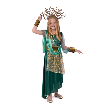 Girls Medusa Halloween Costume