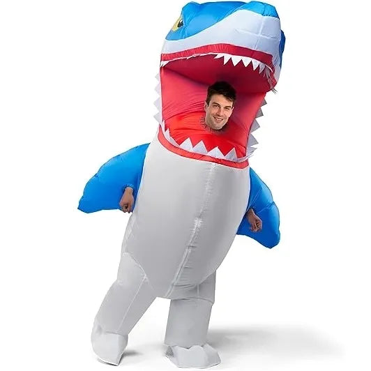 Deluxe Halloween Inflatable Shark Costume