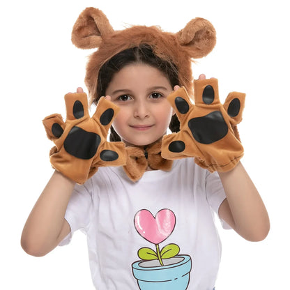 5pcs Lion Halloween Costume Accessories Set