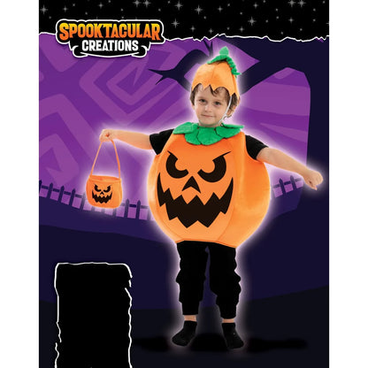 Child Pumpkin Halloween Costume