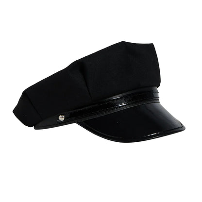 Universal Black Chauffeur Hat for Adults